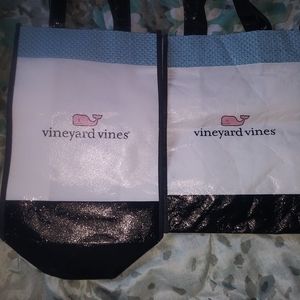 A Pair of small Vineyard Vines shopping bags
